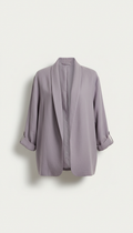 Lavender Mist Unstructured Blazer